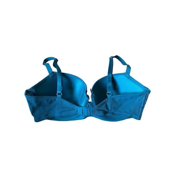 Victoria’s Secret Very Sexy Uplift Balconet Bra size 34D Blue - Picture 2 of 6